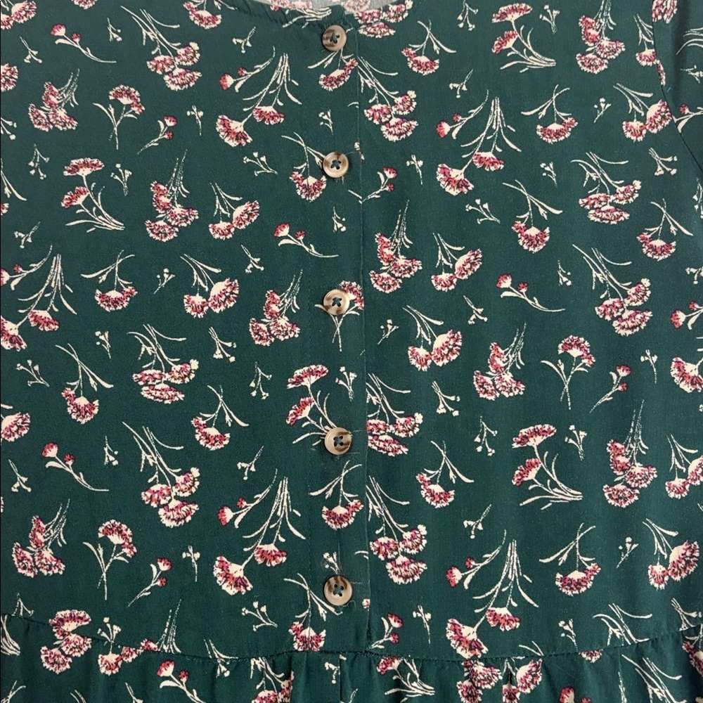 Floral Green Pantsuit - Picture 3 of 10